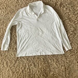 Lands' End White Men's Shirt